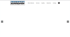 Desktop Screenshot of advantaindustries.com